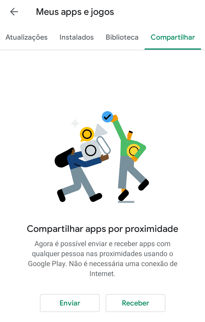 Como compartilhar arquivos e apps no android com nearby share Compartilhe apps no android! Compartilhar arquivos e apps no android