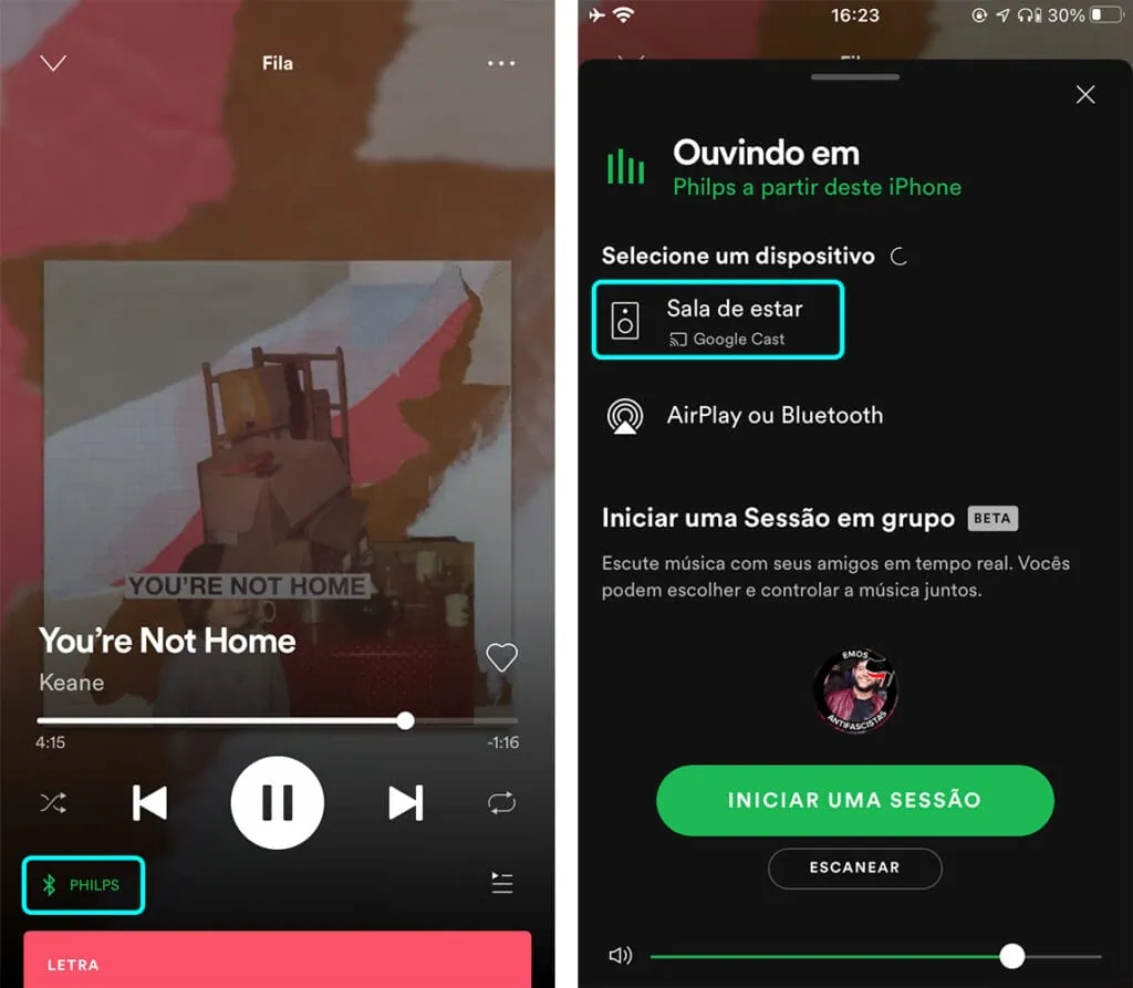 Bewertung: Google Nest Audio bringt Premium-Sound und anspruchsvolles Design Verwenden von Spotify über Nest-Audio