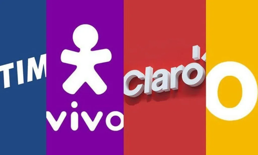 Vivo fibra é bom? Conheça as vantagens da internet banda larga da vivo Uma imagem com os logos das operadoras de telefonia celular do brasil.