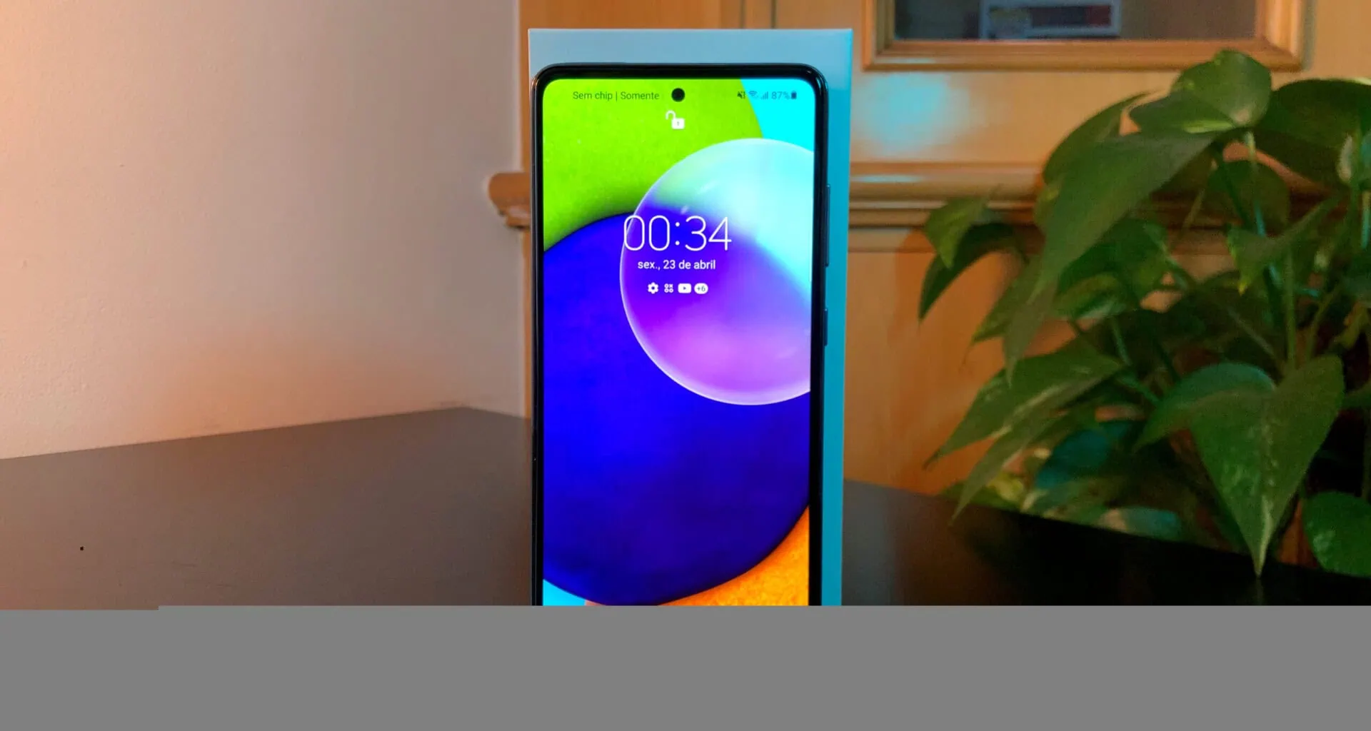 Ausgewähltes Bild des Galaxy a52