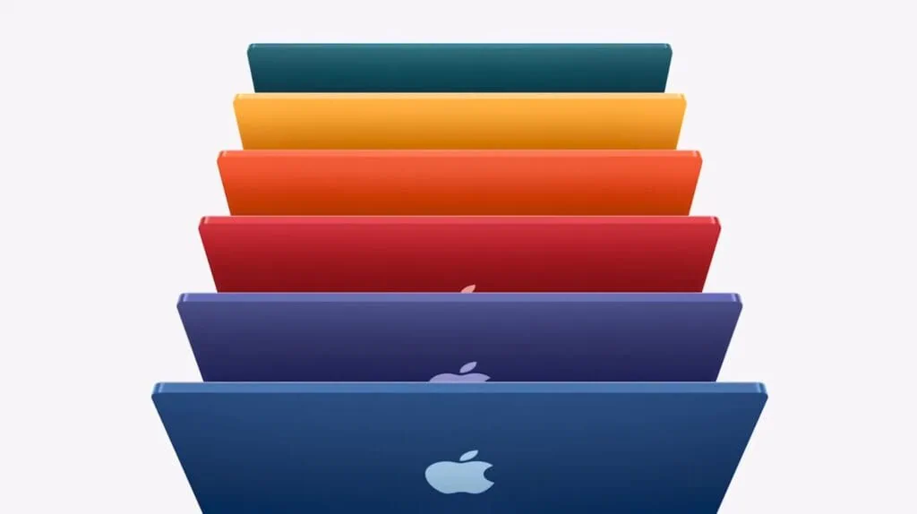 Apple が m1 チップを搭載した新しい imac を XNUMX つの新しい色で発表 XNUMX つの新しい imac