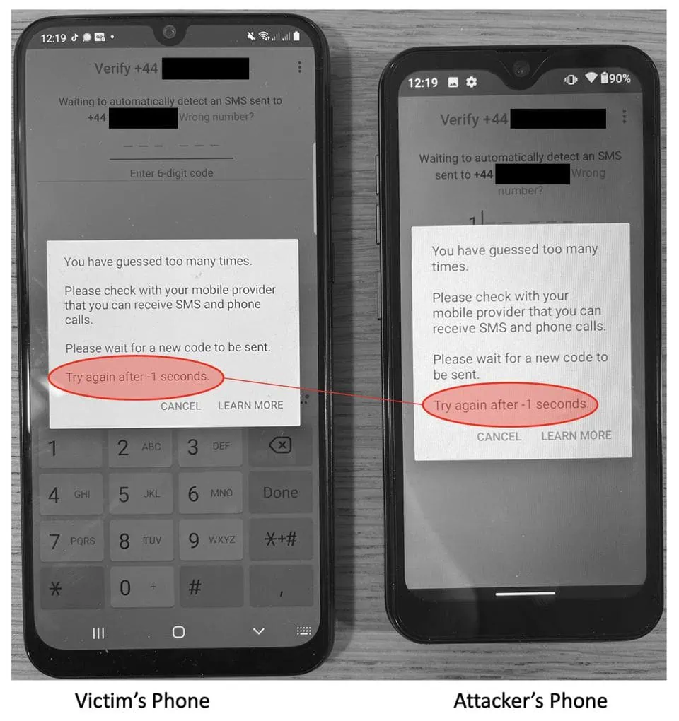 Ein Fehler kann den Benutzer ohne Zugriff auf WhatsApp verlassen Nachricht, wenn der Benutzer keinen Zugriff auf WhatsApp hat