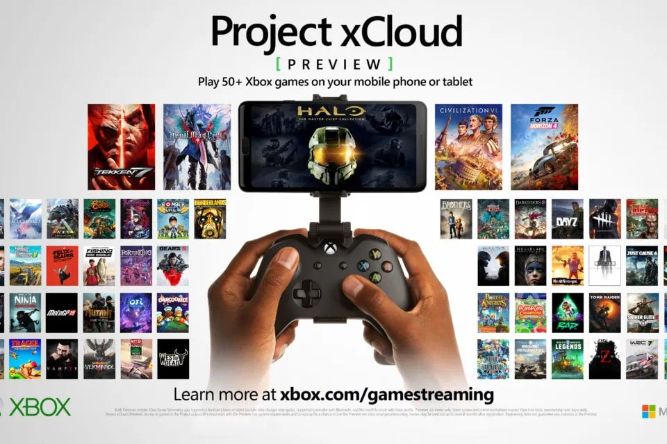 Microsoft xcloud beta chega amanhã para pc e ios Microsoft xcloud beta