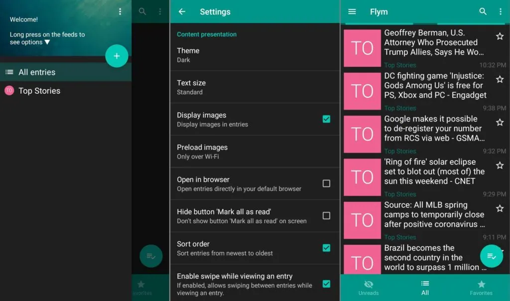 15 melhores widgets úteis para android O widget de rss é ideal para quer ter as últimas notícias de maneira instantânea