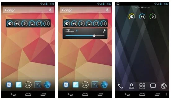 15 melhores widgets úteis para android Slider é um widget que auxilia a controlar o som de todos os aplicativos do celular