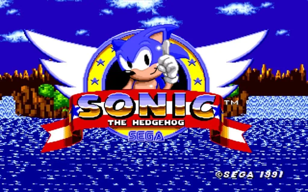 Googles Top 10 Ostereier Sonic ist eines der Ostereier von Google