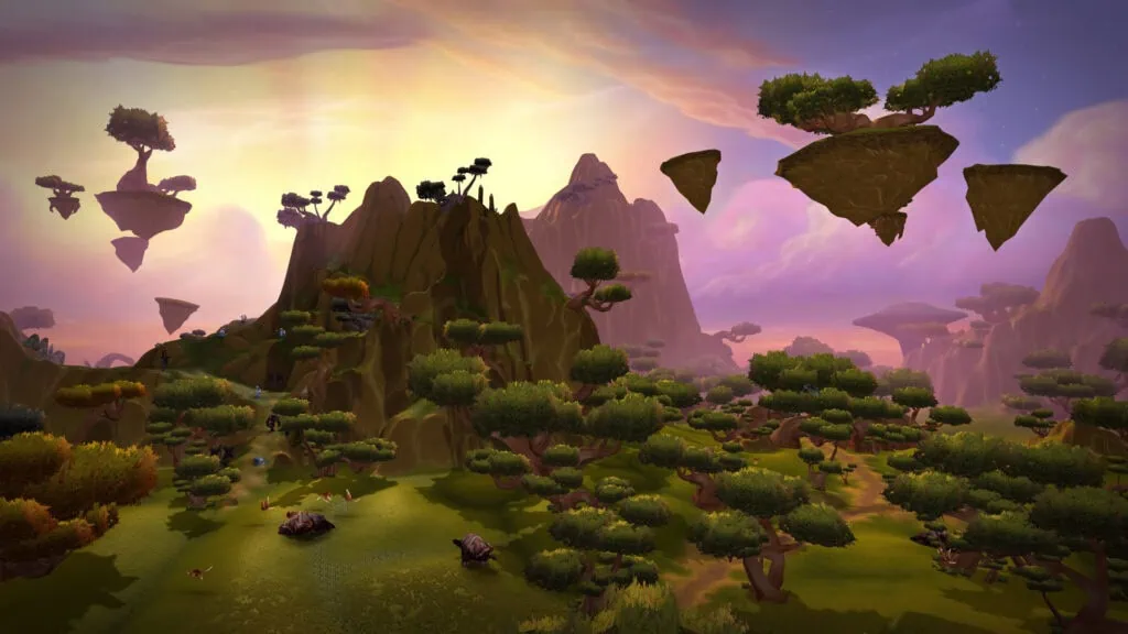 World of Warcraft Burning Crusade Classic wird am 1. Juni veröffentlicht Nagrand, eine Erweiterung, die Teil dieser ersten Erweiterung von World of Warcraft ist, ist eine umkämpfte Zone, die mit der Scherbenwelt und den Draenei zu tun hat.