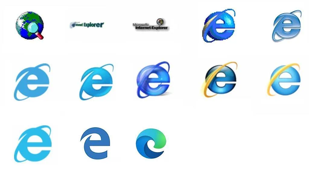 Microsoft anuncia o fim do internet explorer em 2022 Ícones do ie