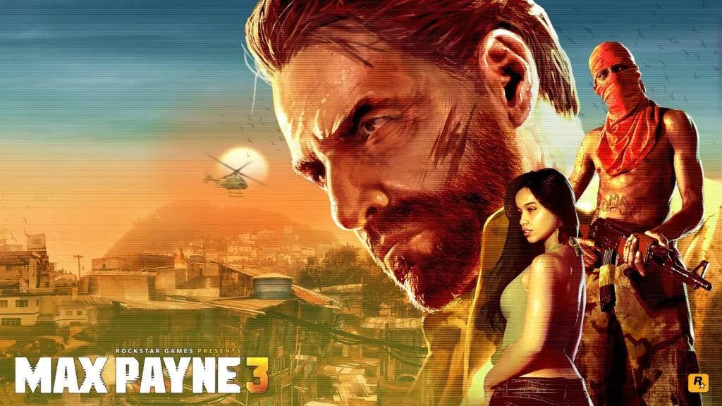 10 jogos que precisam entrar na retrocompatibilidade do xbox Uma visão panorâmica de alguma comunidade da cidade de são paulo com o protagonista e outros dois personagens.