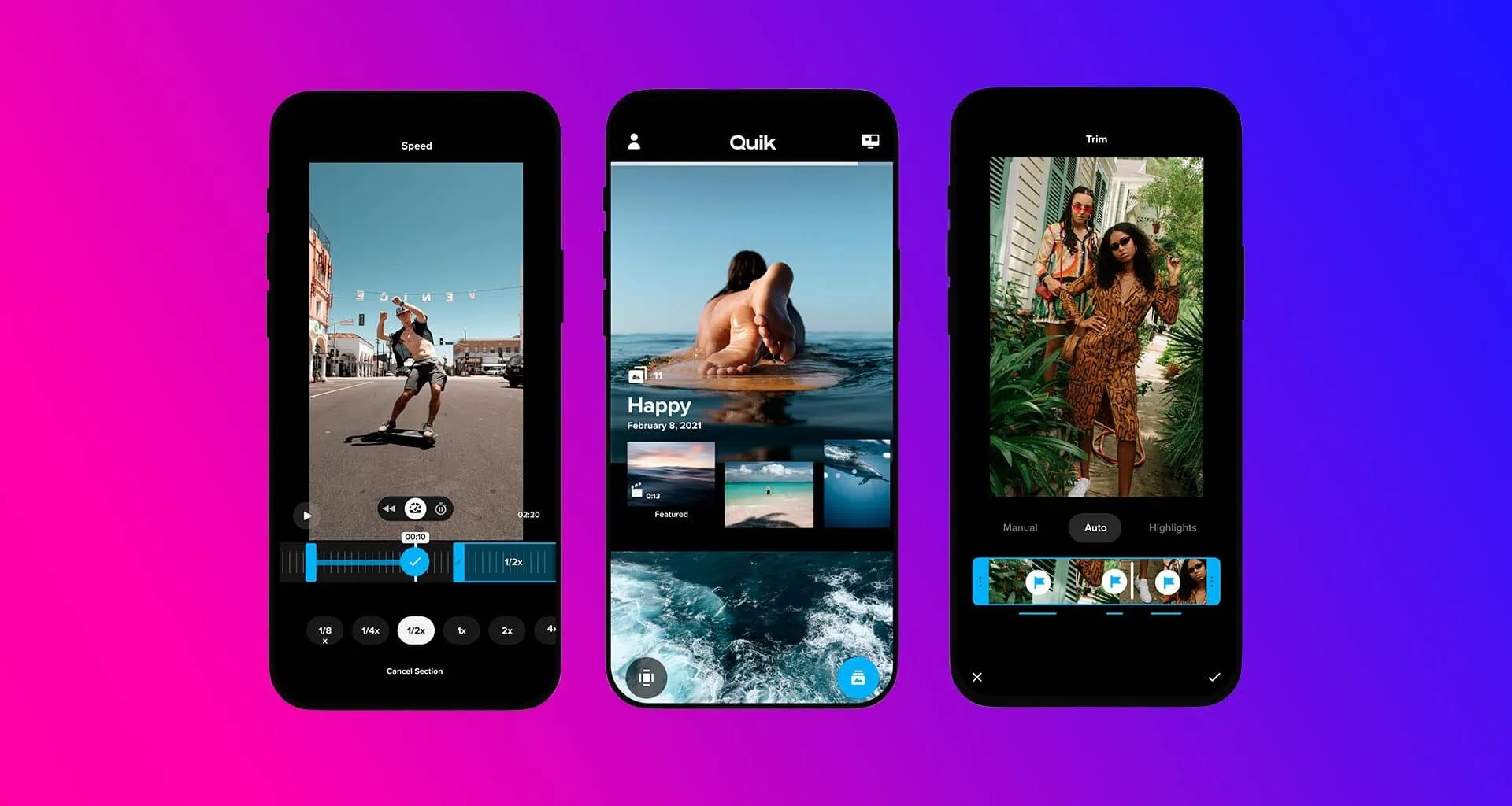 Quik é o app da gopro que vem focado nos serviços de assinatura