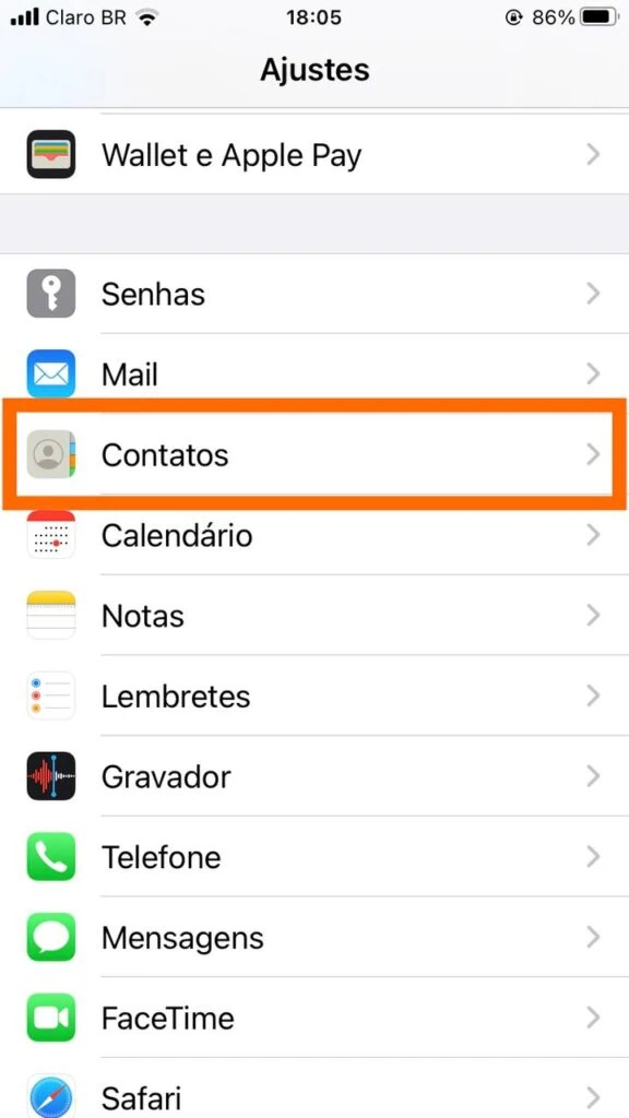 Como transferir contatos do chip sim para o iphone Transferir contatos do chip sim para o iphone