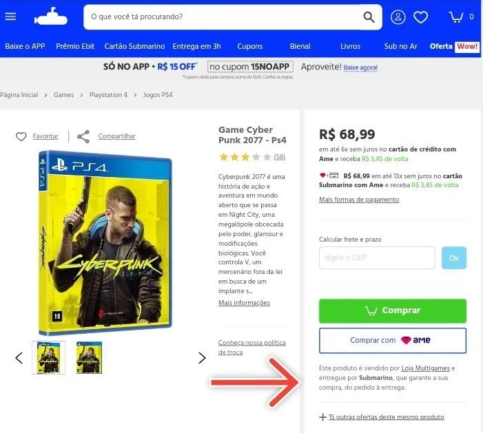Submarino é confiável? Veja como comprar com segurança Submarino é confiável
localize o vendedor