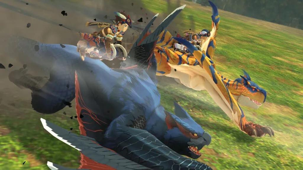 Review: Monster Hunter Stories 2 – ein weiteres exzellentes jrpg für die Switch Szene eines Doppelangriffs in Monster Hunter Stories 2