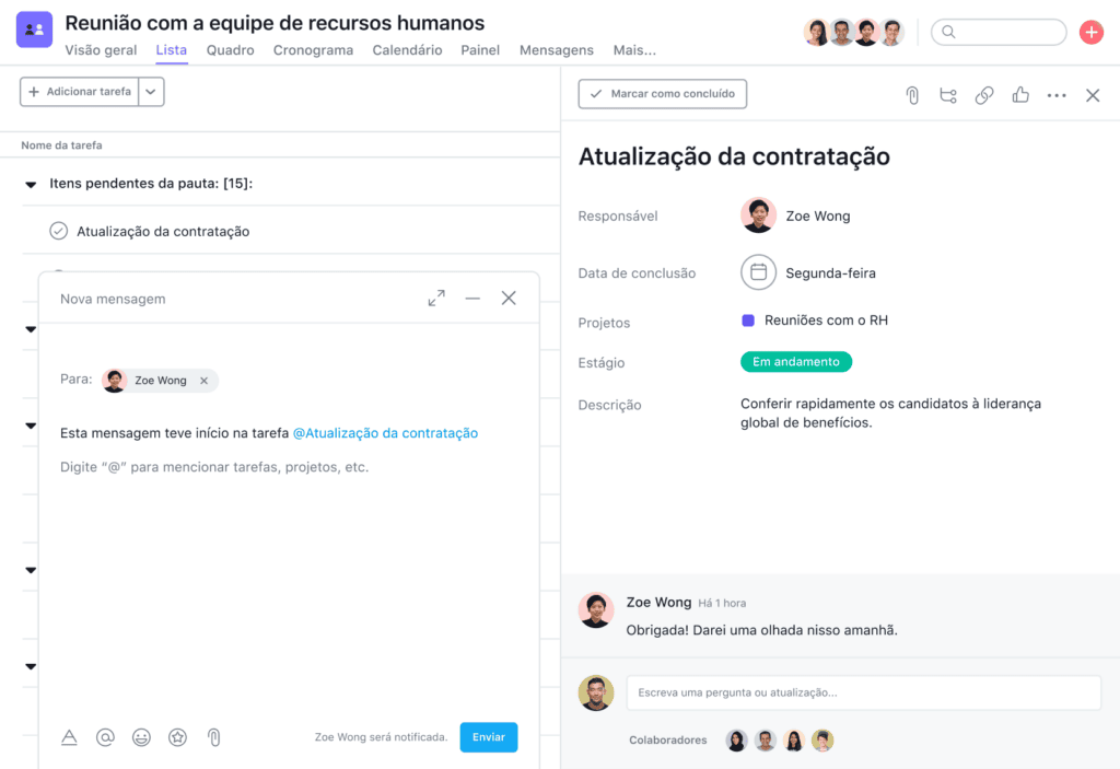 14 aplicativos de home office para alavancar a produtividade O asana ajuda na organização das tarefas e projetos