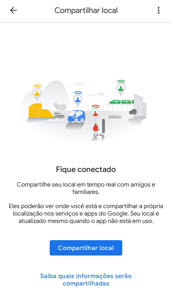 30 dicas do google maps: planeje viagens, meça distâncias e mais Compartilhe o local em tempo real - dicas e truques para o google maps