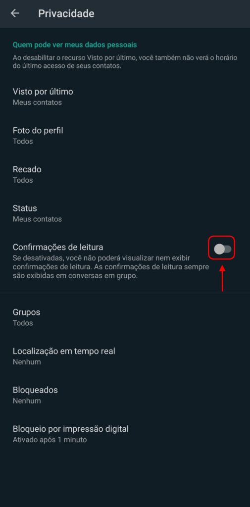 Domine essas 17 dicas e truques do whatsapp e se torne um mestre Confirmação de leitura no whatsapp