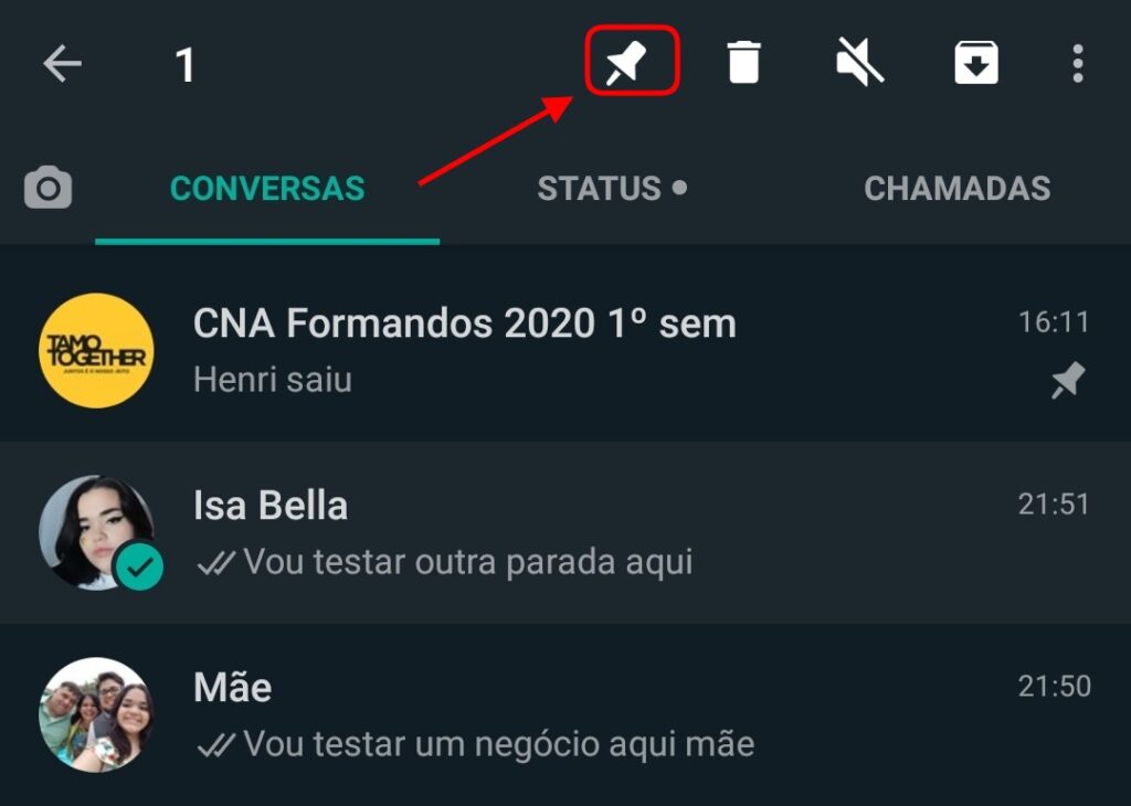 Domine essas 17 dicas e truques do whatsapp e se torne um mestre Fixar conversa no whatsapp
