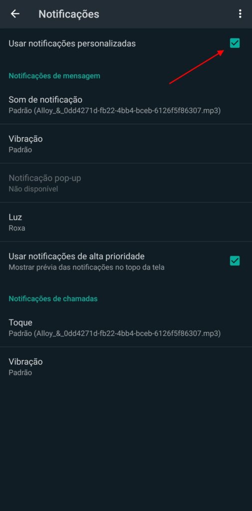 Domine essas 17 dicas e truques do whatsapp e se torne um mestre Notificações personalizadas no whatsapp