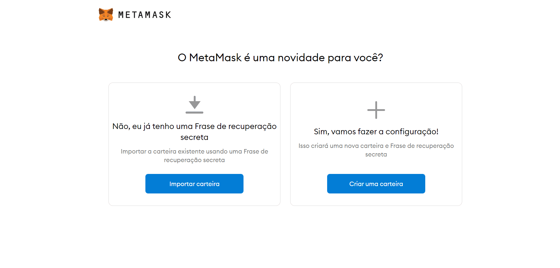 Tutorial: como criar e vender arte em nft? Instale o metamask no pc ou celular e faça o cadastro.