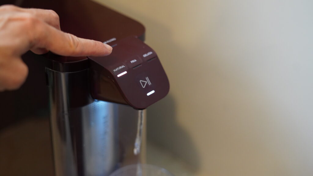 Botão do purificador de água pure 4x electrolux