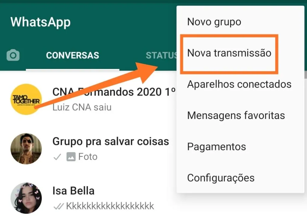Whatsapp: 15 dicas e truques para usar melhor o app Mandando mensagens para várias pessoas no whatsapp