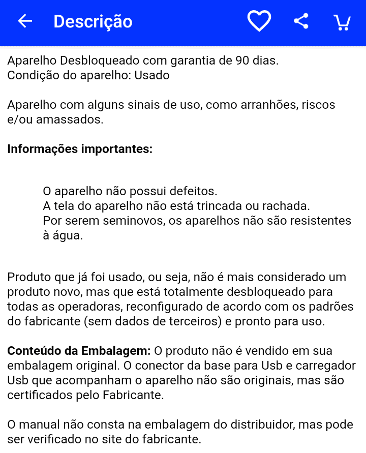 Submarino é confiável? Veja como comprar com segurança Observe bem a descrição
submarino é confiável