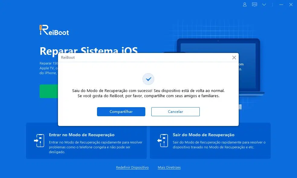 Reiboot: como reparar o sistema ios e erros do iphone Reiboot - como reparar o sistema ios. Passo a passo
