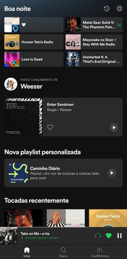 Youtube premium vale à pena? Saiba tudo sobre o serviço Tela inicial do spotify