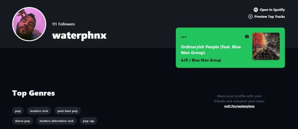 Last fm: saiba como usar e rastrear o que você escuta Captura de tela do site volt. Fm