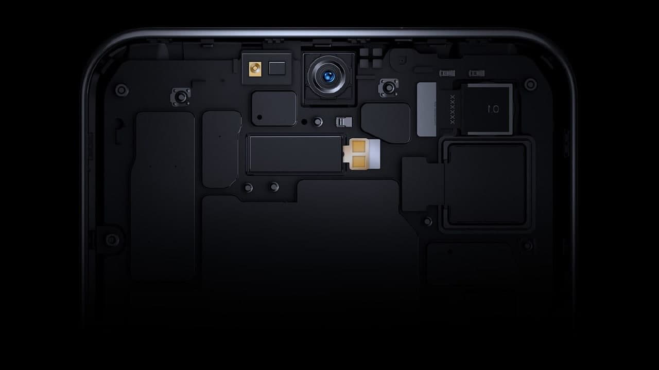 Como a samsung conseguiu colocar uma câmera atrás da tela no galaxy z fold3 5g?