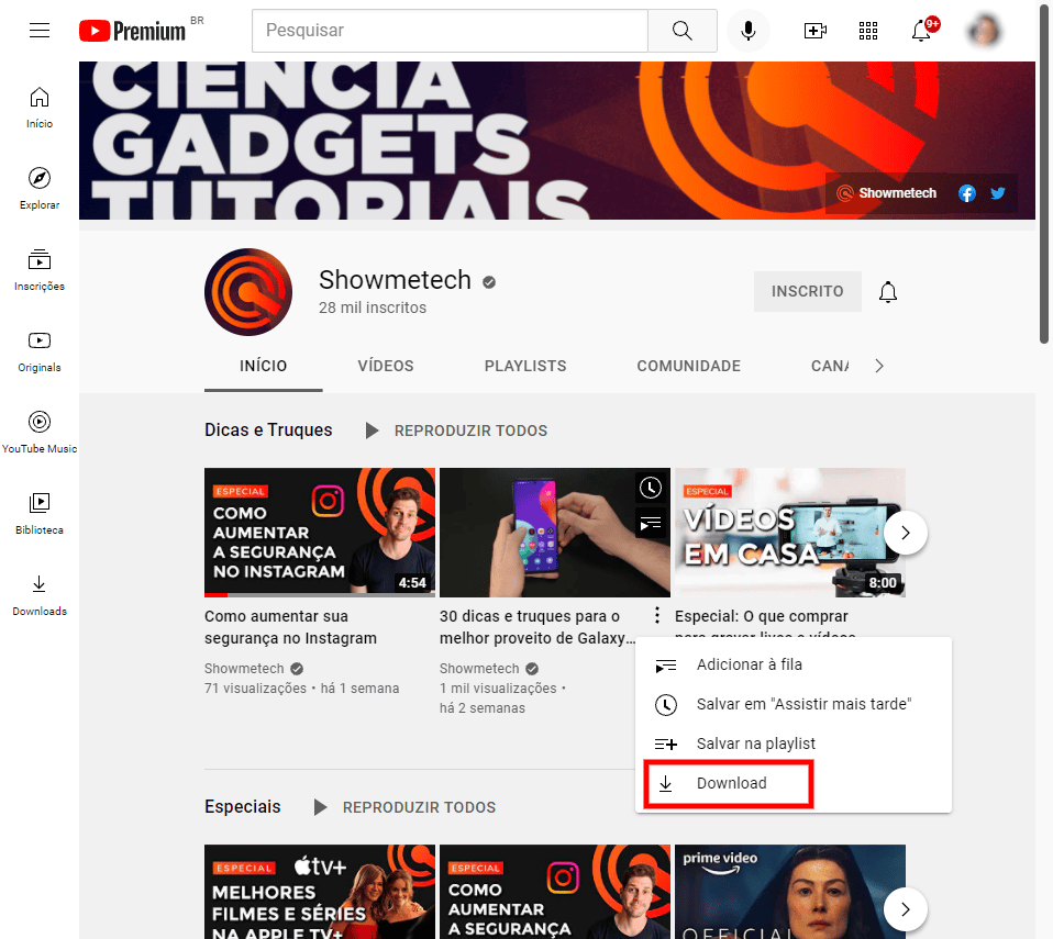 La descarga de videos de YouTube llega a los usuarios premium, así es como Cómo descargar videos desde Youtube