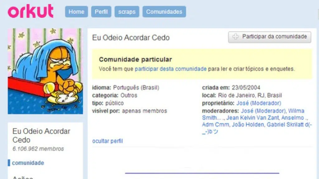 Fim do orkut faz 7 anos, relembre uma das primeiras redes sociais Comunidade do orkut
