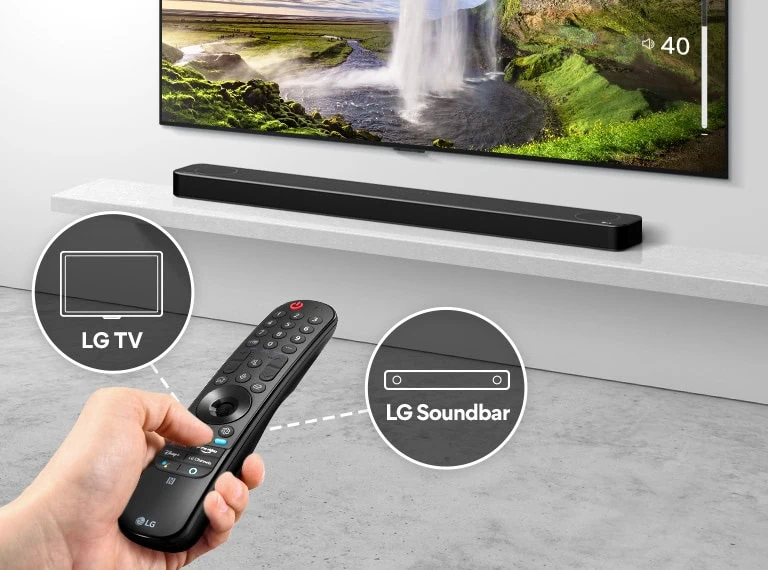Lg home theater sound bar sp8a e sp9a: "a nova realidade em som" Controle remoto do lg home theater sound bar