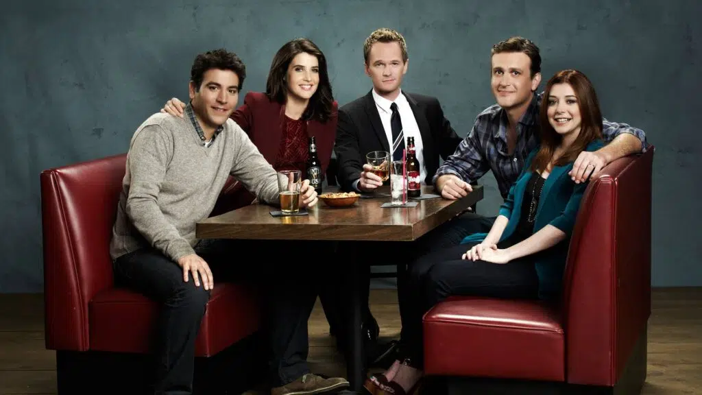 As melhores séries e filmes do globoplay Imagem dos protagonistas de himym.