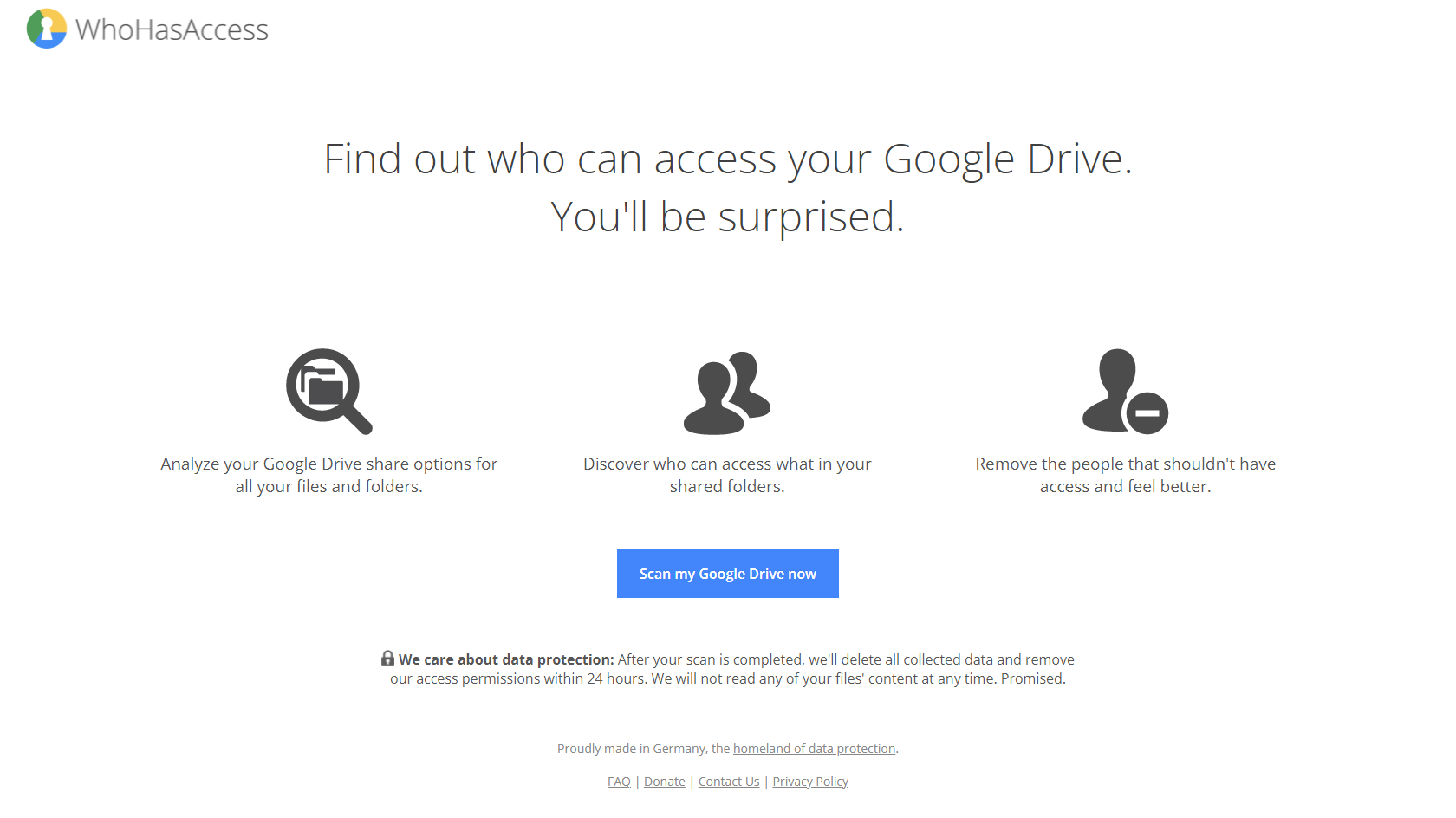 Como remover acessos e usuários antigos do google drive (whohasaccess). Whohasaccess é uma ferramenta bem simples que pode ajudar os usuários do google drive a gerenciar seus documentos compartilhados