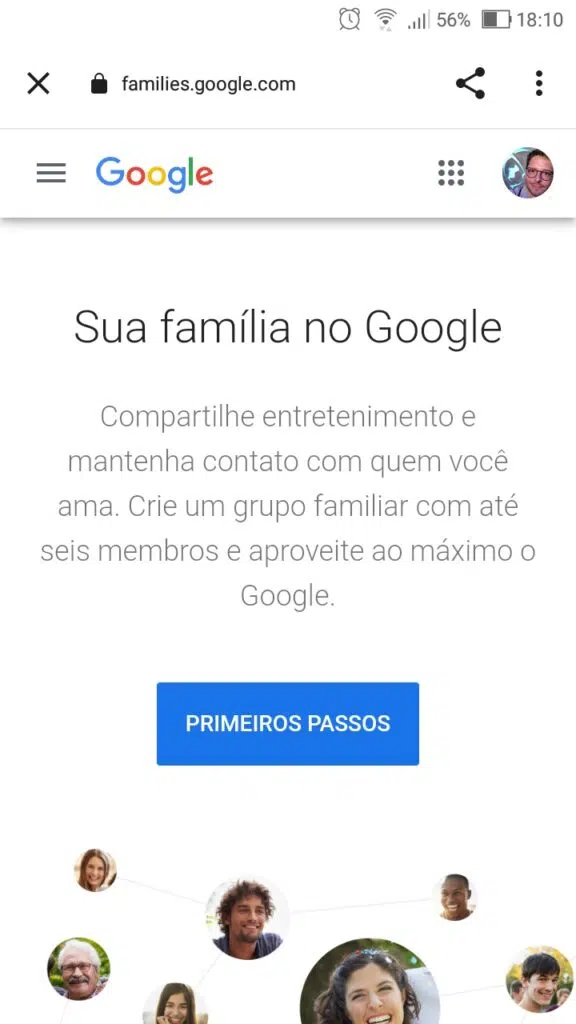 Como criar um grupo de família no google Como criar um grupo de família no google. Serviço gratuito de integração reúne e compartilha informações, como agenda, aplicativos e fotos, em grupo de família no google para até seis integrantes