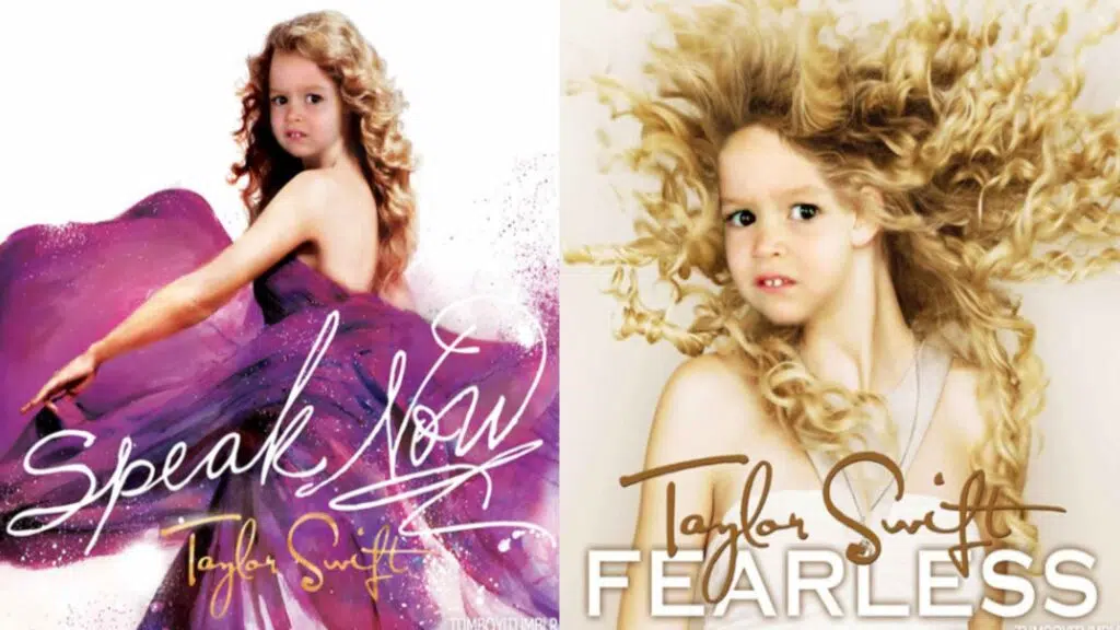 Por trás do meme: menina chloe e o olhar reprovador Menina chloe como capas da taylor swift