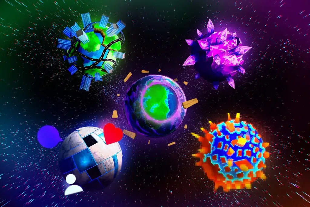 O que é metaverso? Ilustração do que é o metaverso