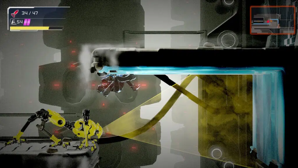 Review: metroid dread é simplesmente incrível Samus se esconde com a capa fantasma de um e. M. M. I. Que a procura.