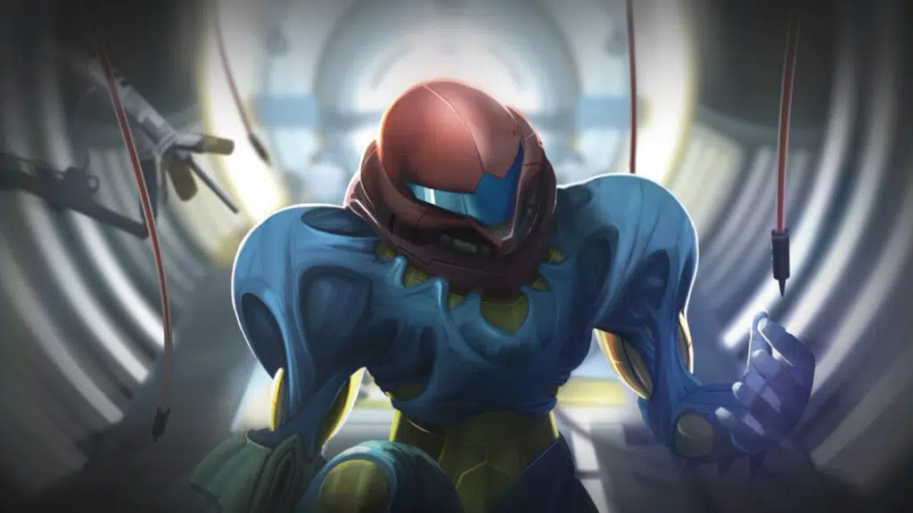 Review: metroid dread é simplesmente incrível Samus usa a fusion suit.