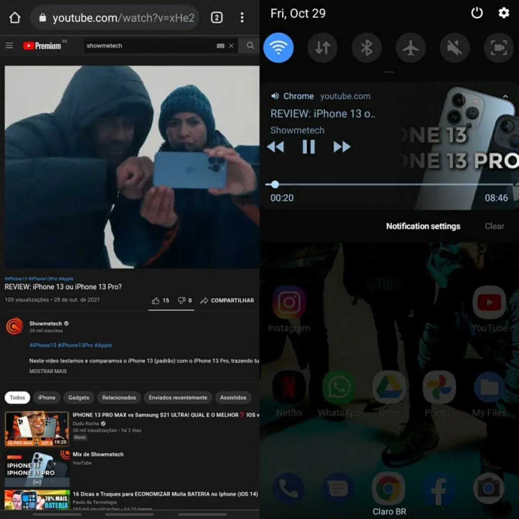 Como ouvir youtube com a tela desligada no android e iphone Tutorial de como ouvir youtube com a tela desligada