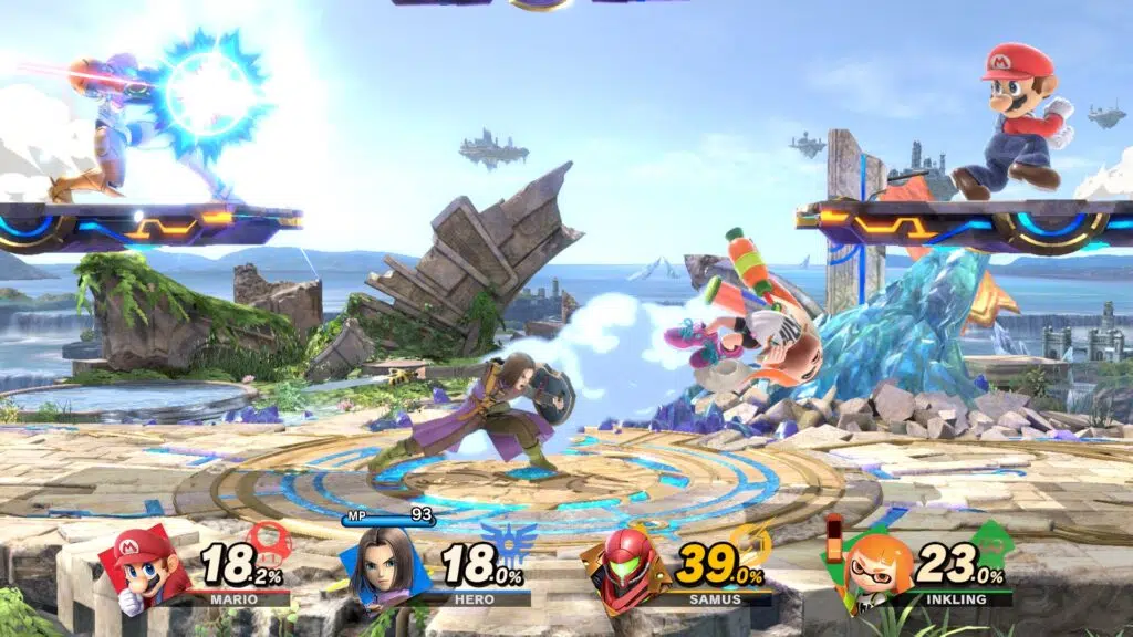 Çocuklarınızla oynayabileceğiniz en iyi oyunlar Super Smash Bros.'ta dört farklı takım karşı karşıya geliyor. Dövüş