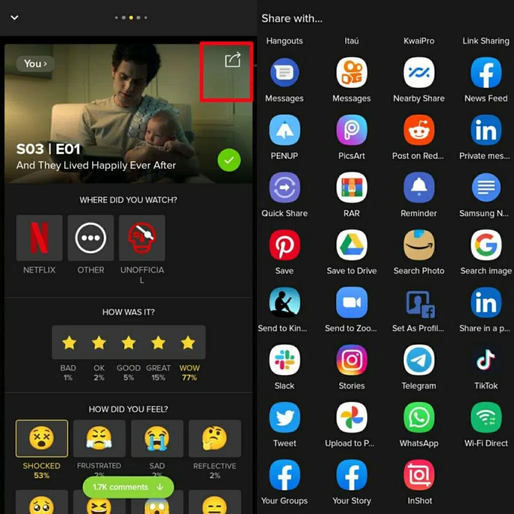Saiba como usar o tv time para registrar tudo que você assiste Como compartilhar comentários do tv time
