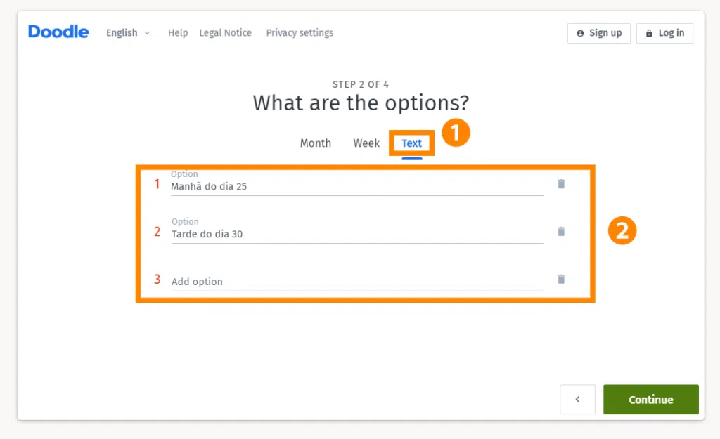 Como votar em datas de festas, reuniões e eventos com o doodle Passo 12 — como organizar um evento no doodle?