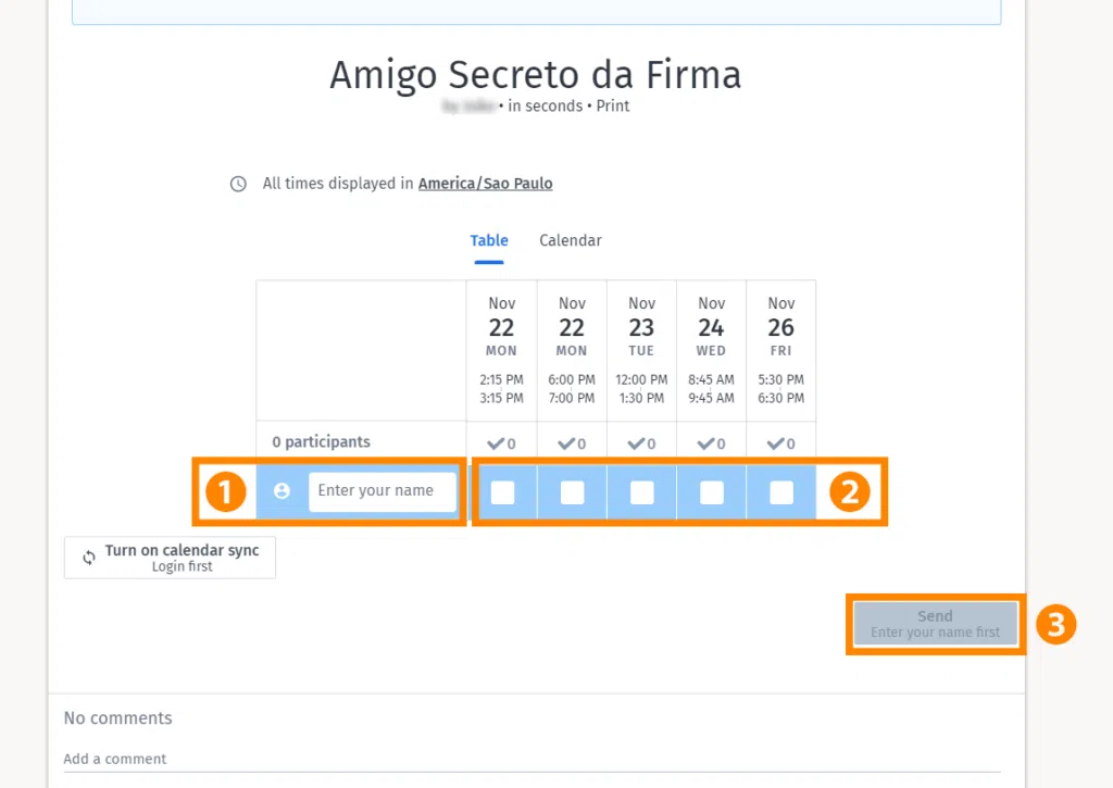 Como votar em datas de festas, reuniões e eventos com o doodle Passo 18 — como organizar um evento no doodle?