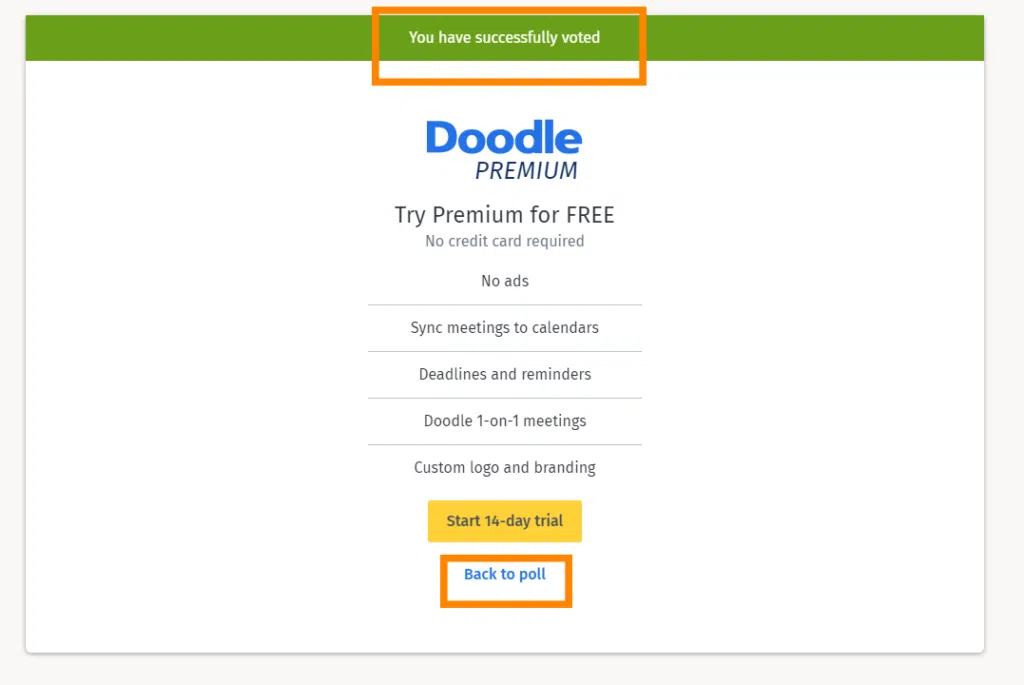 Como votar em datas de festas, reuniões e eventos com o doodle Passo 19 — como organizar um evento no doodle?