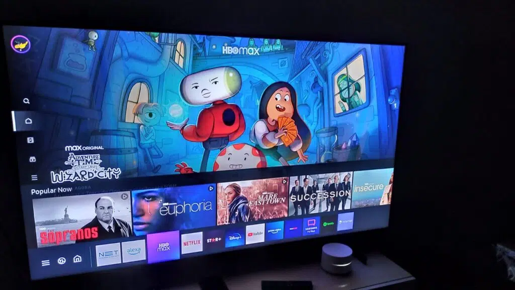 Review: samsung crystal uhd 4k (au8000), uma smart tv de entrada muito poderosa O hub principal da samsung crystal uhd 4k (au8000) é simples e bonito, mas nem sempre tão útil