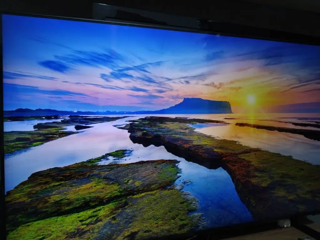 Review: samsung crystal uhd 4k (au8000), uma smart tv de entrada muito poderosa Modo ambiente da au8000