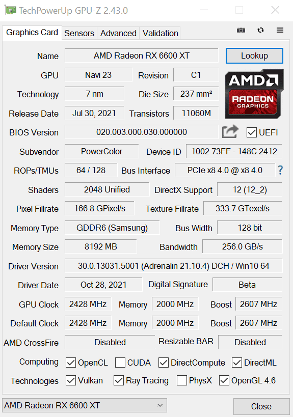 Review: powercolor rx 6600 xt red devil Review: powercolor rx 6600 xt red devil. A gpu intermediária da amd ideal para quem usa full hd é objeto de análise completa nesse review. Confira!