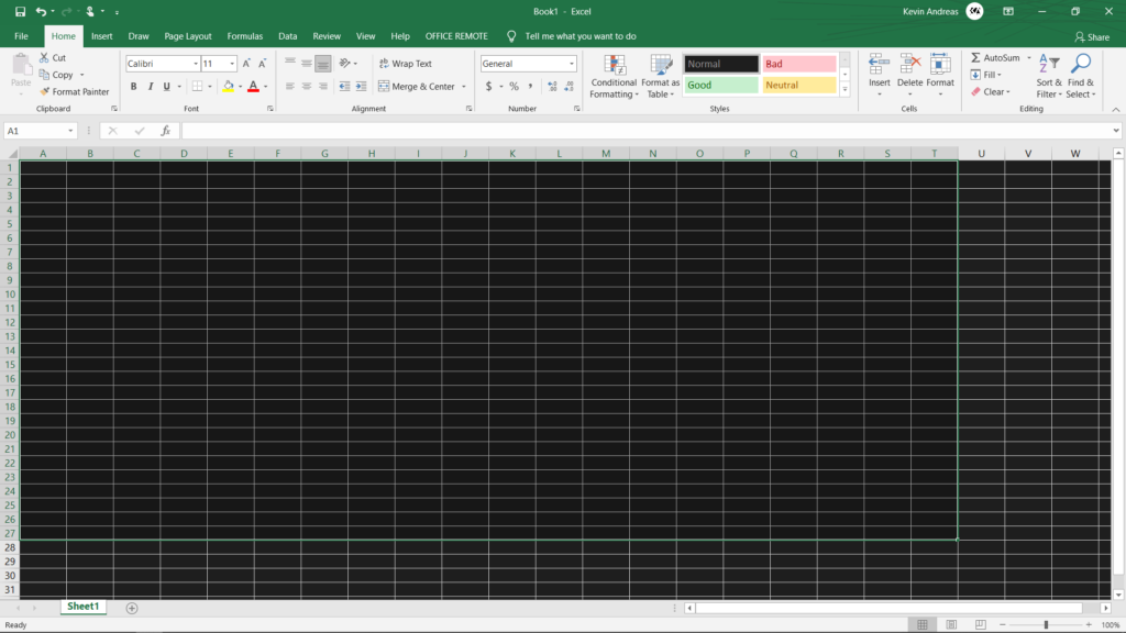 Excel com modo escuro, anunciado durante o microsoft channel connect e disponível no office 2021